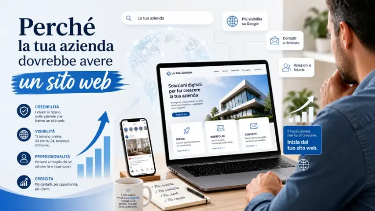Perché la tua azienda dovrebbe avere un sito web