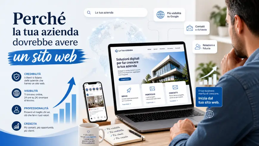 Perché la tua azienda dovrebbe avere un sito web